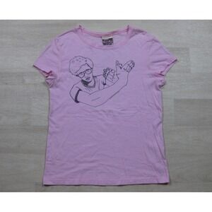 Vintage Y2K Napolean Dynamite T-Shirt Women's‎ (XL) Happy Hands Club Mighty Fine